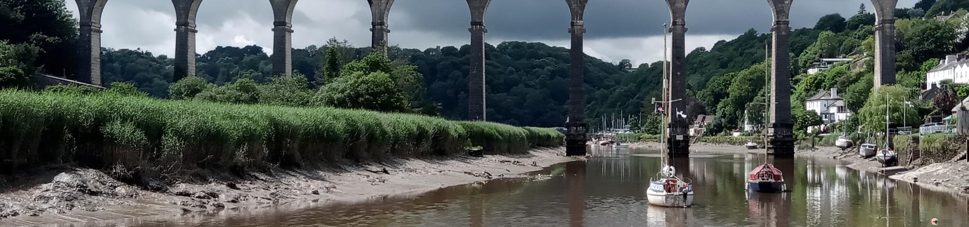 Calstock Viaduct over the River Tamar